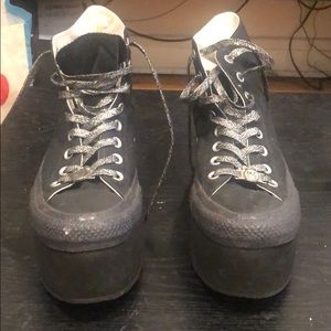 Limited edition Miley Cyrus black Converse